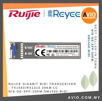 RUIJIE Gigabit BIDI Transceiver - TX1550/RX1310 20km LC NIS-GE-SFP-20KM-SM1550-BIDI