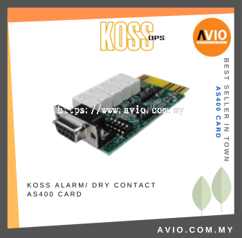 KOSS ALARM/ DRY CONTACT  AS400 CARD