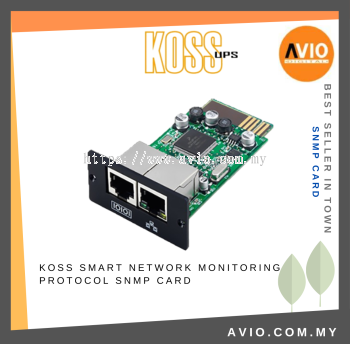 KOSS Smart Network Monitoring Protocol SNMP CARD