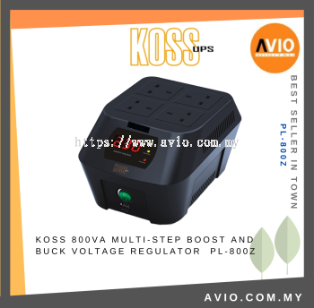 KOSS 800VA Multi-step Boost and Buck Voltage Regulator PL-800Z