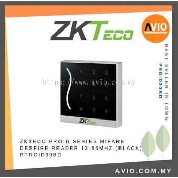 ZKTeco Door Access Control IP65 Weatherproof Mifare MF 13.56MHz Desfire Card Password Reader Terminal ProID PROID30BD