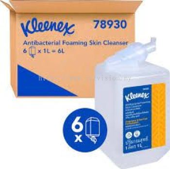 KimberlyClark KLEENEX  Antibacterial Foam Skin Cleanser 78930