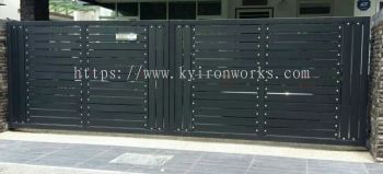 Mild Steel Aluminium Panel Main Gate(Folding/Swing)