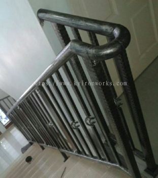 Wrought iron Steel Staircase 