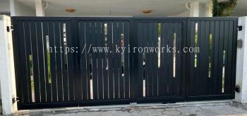 Mild Steel Aluminium Main Gate (Folding/Swing)