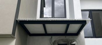 Mild Steel Aluminium Composite Panel (ACP 4mm)Pergola Roof Awning -Frame & Bean Ms 1 1/2x3(1.6) or Ms 2x4(1.6) Hollow