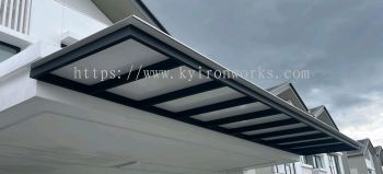 Mild Steel Aluminium Composite Panel (ACP 4mm)Pergola Roof Awning -Frame & Bean Ms 1 1/2x3(1.6) or Ms 2x4(1.6) Hollow