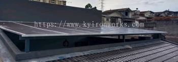 Mild Steel Aluminium Composite Panel (ACP 4mm)Pergola Roof Awning -Frame Ms 1 1/2x3(1.6) or Ms 2x4(1.6) Hollow ,Bean Ms 2x5(1.9))Hollow,Pillar Ms 4x4(1.9)Hollow 