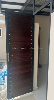 Mild Steel Aluminium Panel Door 