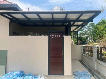 Mild Steel Aluminium Panel Door 