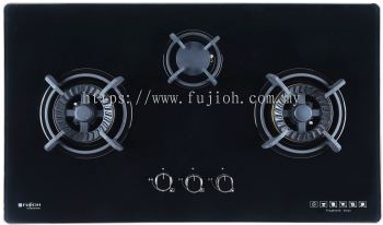 Kitchen Gas Hob With 2 Different Burner Size (FH-GS6530SVGL)