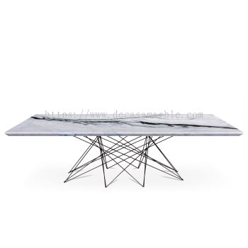 Otto | Rectangular Marble Dining Table