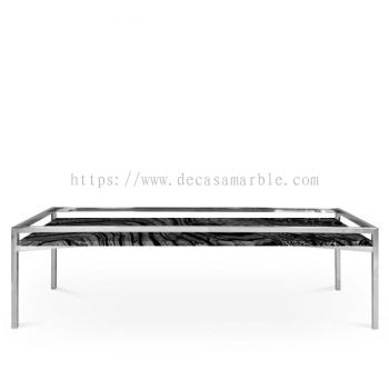 Trenton-C | Rectangular Marble Coffee Table