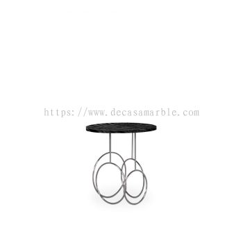  Brunel-S | Round Marble Side Table