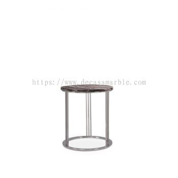 Paxton-S | Round Marble Side Table