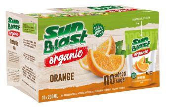 Sunblast Organic 100% Orange Juice