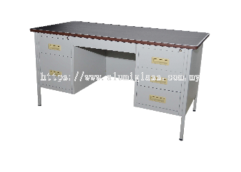 5' Double Pedestal Desk