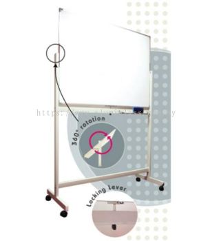 Double Sided Non Magnetic White Board-4/75