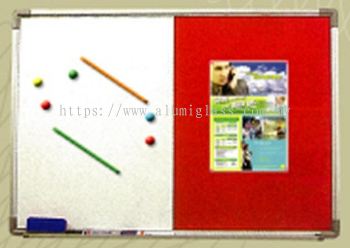 Magnetic White Board & Velcro Notice Board-38