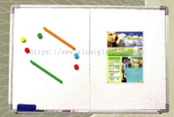 Magnetic White Board & Soft Notice Board-36