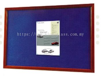 Wooden Frame Foam Notice Board-15