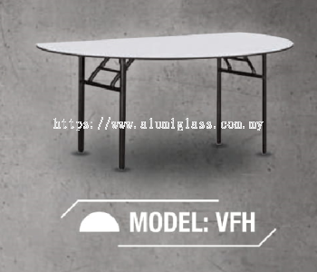 Foldable Table with front curve (VFH)