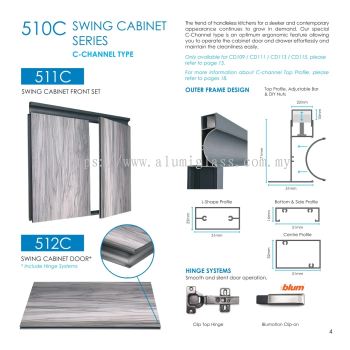 510C Swing Cabinet Series