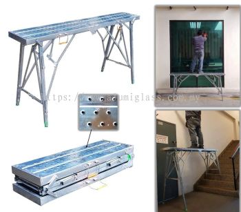 Foldable & Portable Folding Scaffold Platform