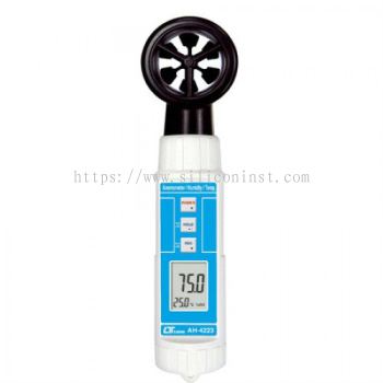 Lutron Vane Anemometer/Humidity/Temperature - AH-4223