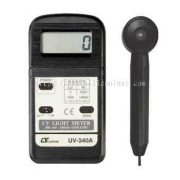 Lutron UV Light Meter (pocket) - UV-340A