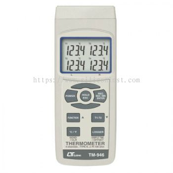 Lutron 4 Channels Thermometer - TM-946