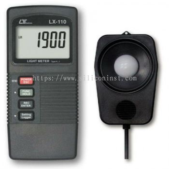 Lutron Light Meter (+Type K/J Temp.) - LX-110