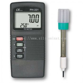 Lutron PH Meter (two display) - PH-221