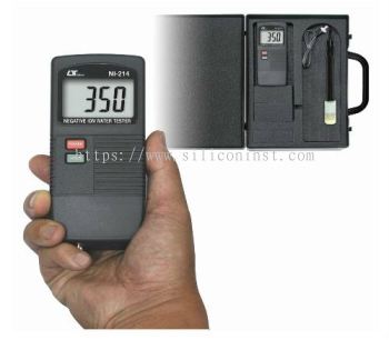 Lutron Negative ION Water Tester - NI-214