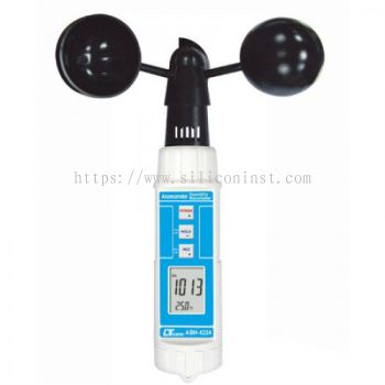 Lutron Cup Anemometer Barometer Humidity Temp - ABH-4224