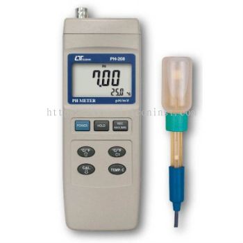 Lutron PH Meter (RS232) - PH-208