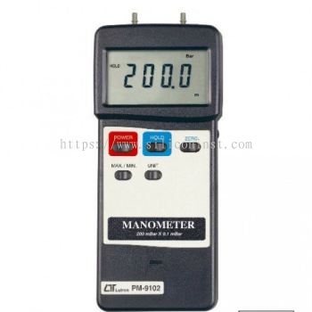 Lutron Manometer (200mbar) - PM-9102