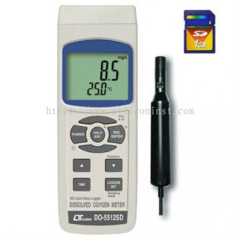 Lutron Dissolved Oxygen Meter - DO-5512SD