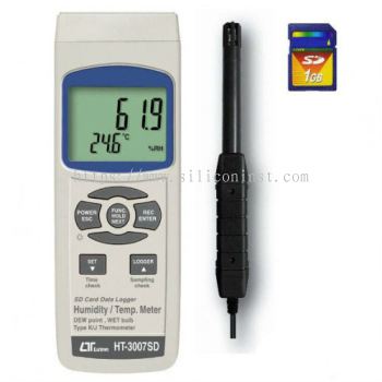 Lutron Humidity / Temp Meter - HT-3007SD