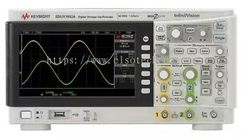 EDUX1002A Oscilloscope: 50 MHz, 2 Analog Channels