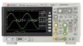 DSOX1102A Oscilloscope: 70/100 MHz, 2 Analog Channels