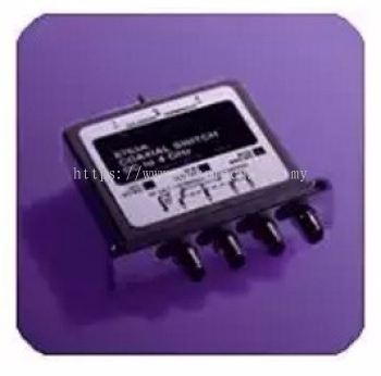 8763A 4-Port Coaxial Switch, DC to 4 GHz