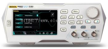 Rigol DG832 - 35 MHz Function / Arbitrary Waveform Generator, 2 Channel