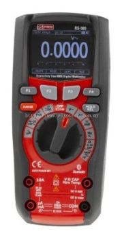 161-1624 - RS PRO RS-989 Handheld Digital Multimeter, 10A ac 1000V ac 10A dc 1000V dc