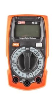 161-1625 - RS PRO Handheld Digital Multimeter, 10A ac 600V ac 10A dc 600V dc