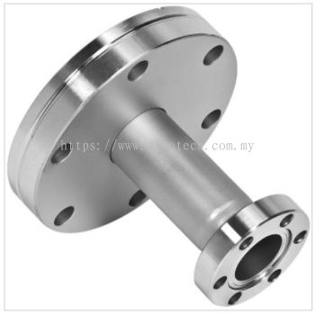 FA02750133 - Reducing nipple, 304 stainless steel, 2.75 - 1.33 inch ConFlat flange, 2.50 inch long