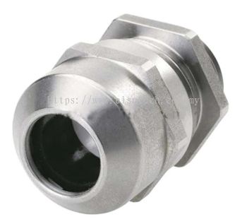 19440005082 - Harting Han-INOX M20 Cable Gland, Stainless Steel, IP44, IP65