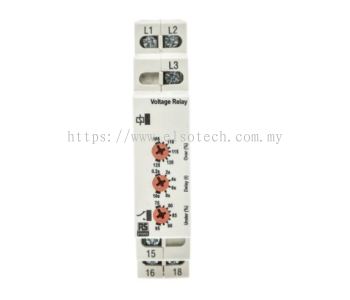 102-6137 - RS PRO Phase, Voltage Monitoring Relay With SPDT Contacts, 3 Phase, Overvoltage, Undervol