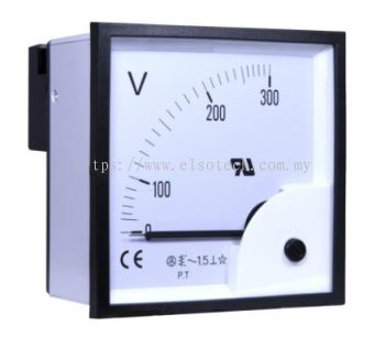 901-0539 - RS PRO Analogue Voltmeter AC 1.5 %, 92 x 92 mm