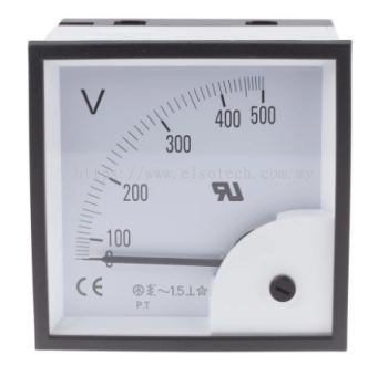 901-0532 - RS PRO Analogue Voltmeter AC 1.5 %, 92 x 92 mm